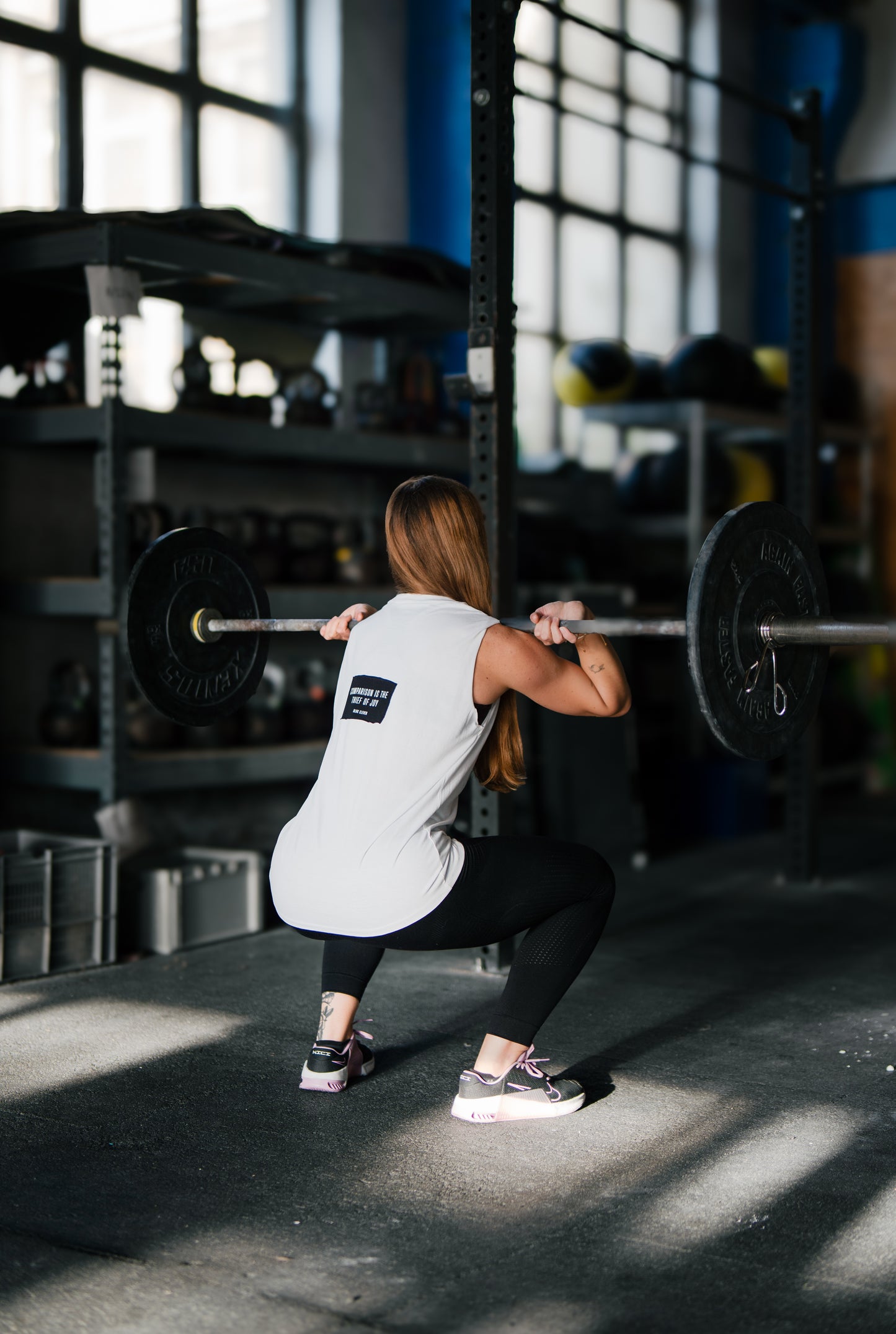 Unisex Training Tank - White