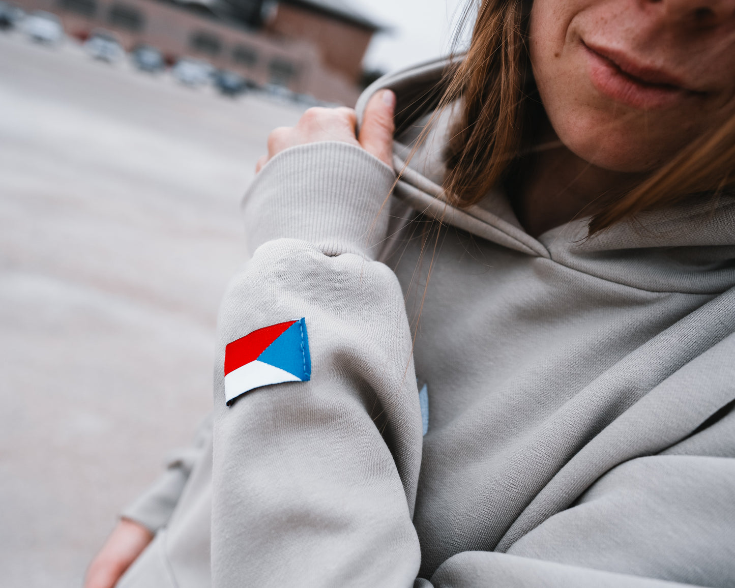 REPREZENTAČNÍ MIKINA 🇨🇿 - Béžová