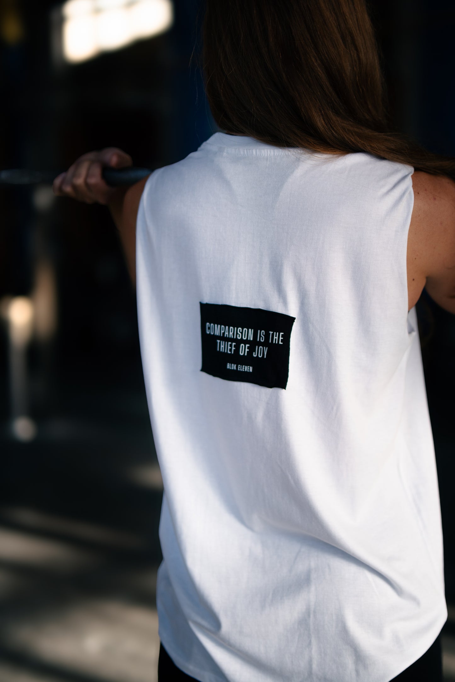 Unisex Training Tank - White